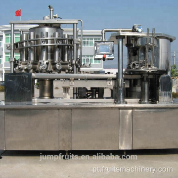Máquina de enchimento aspético para planta de processamento de pasta de frutas